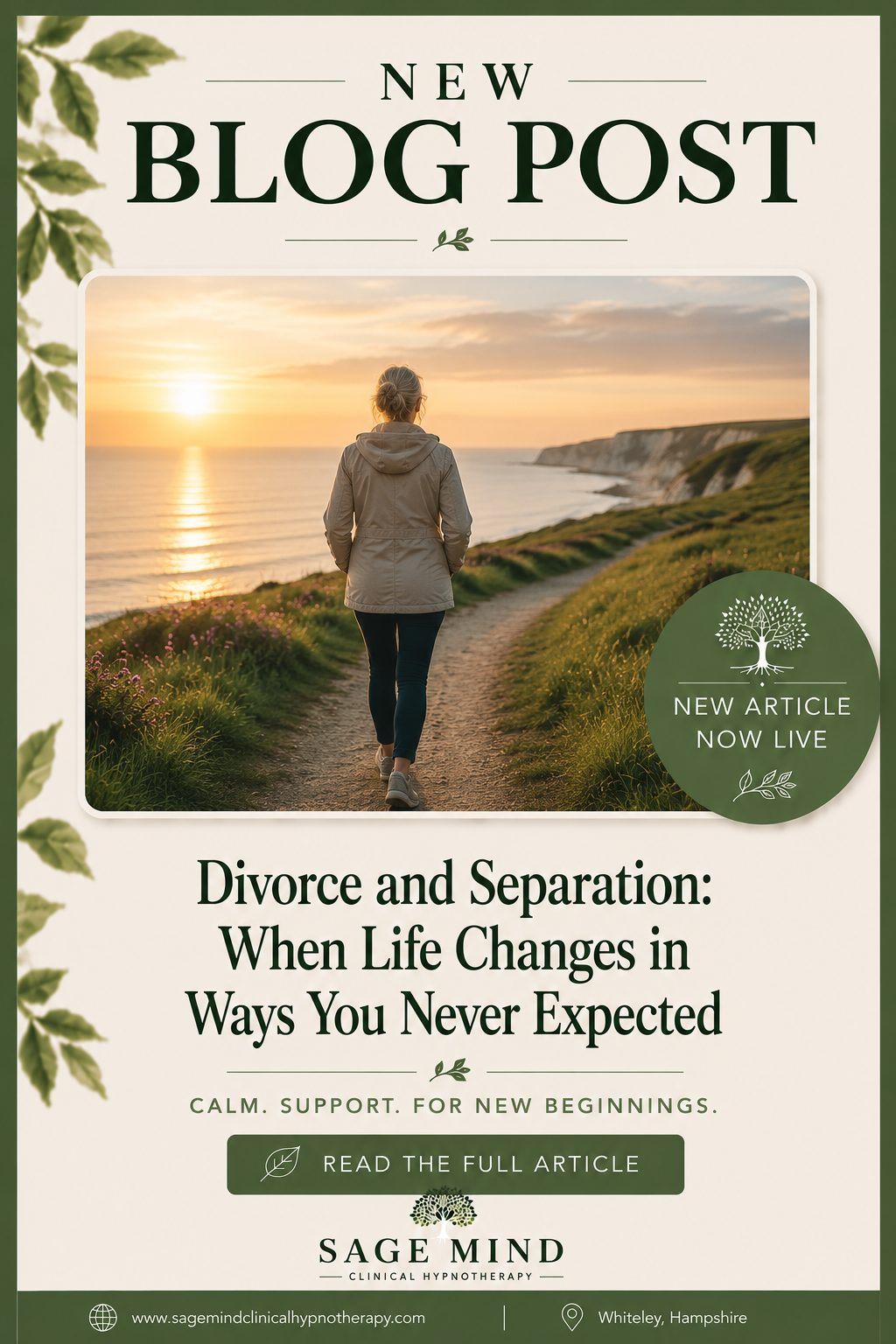 Divorce and Separation: When Life Changes in Ways You Never Expected